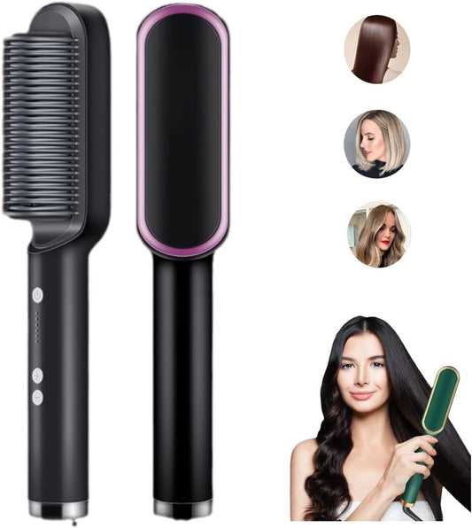 Electric Professional Hair Straightener Brush